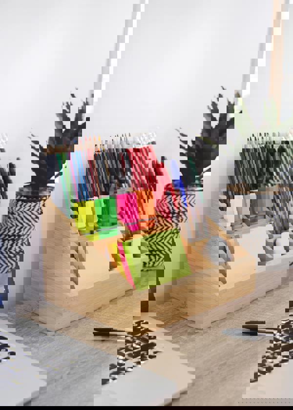 Copco Bamboo Desk and Stationery Organiser