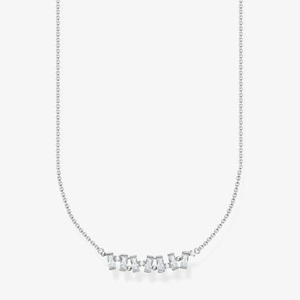 THOMAS SABO Sterling Silver Cubic Zirconia Necklace KE2095-051-14