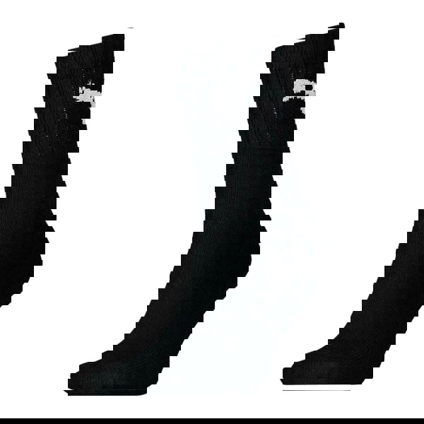 Puma Unisex Adult Lightweight Crew Socks (Pack of 3) - Black