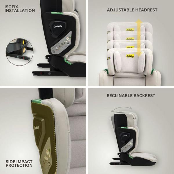 JoviKids Rober + Booster Seat - Milkstone