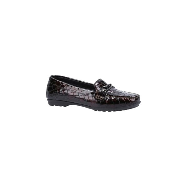 Geox Elidia Moccasins Female - Dark Burgundy