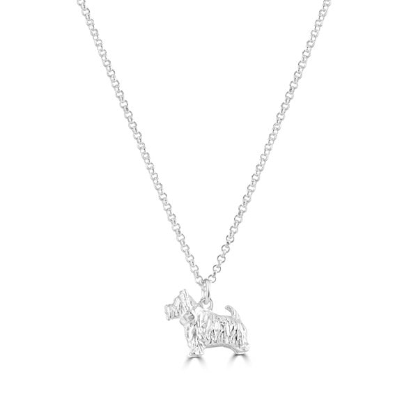 Mylee London Westie Silver Necklace - Personalised