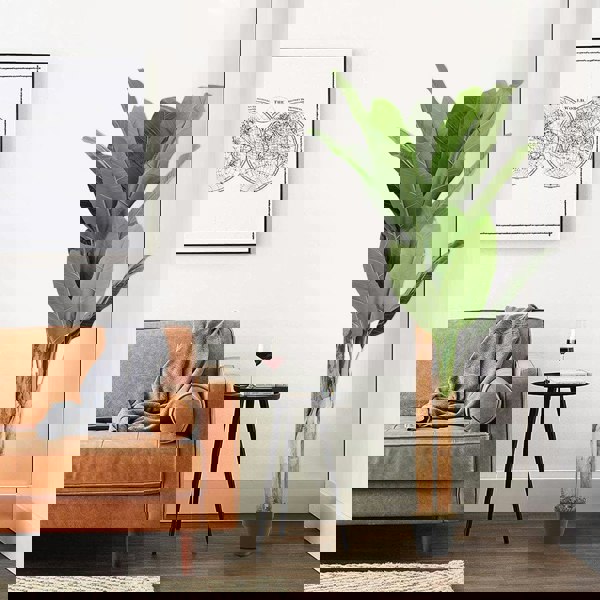 Living and Home Artificial Potted Banana Tree Home Decoration