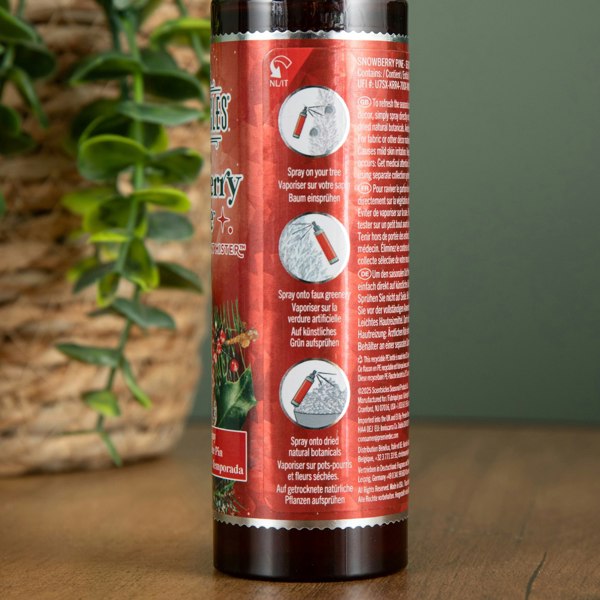 Samuel Alexander 114ml Snowberry Pine Scentsicles Christmas Decoration Spray Mist