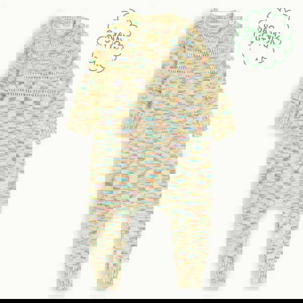 The Bonnie Mob Mystic - Space Dye Knitted Baby Onesie