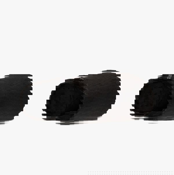 Totes Isotoner SQUARE PATTERNED SMART MULE Mens Mule Slippers Black