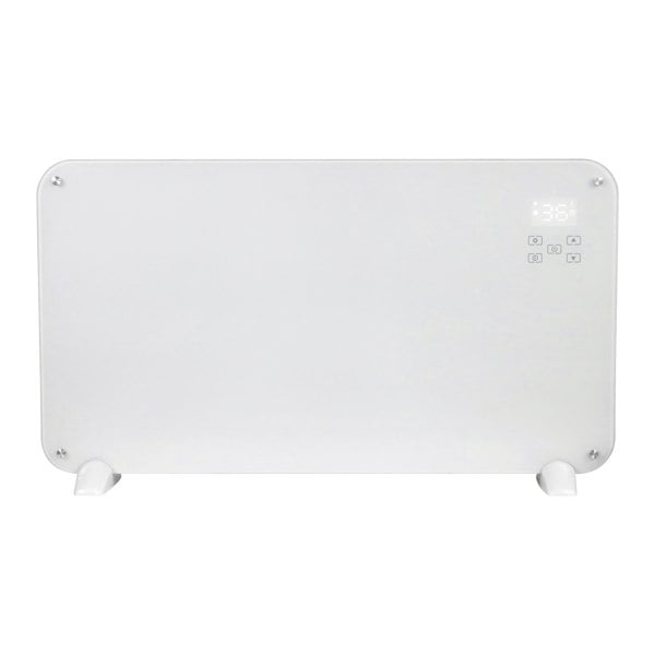 Castle Heaters Designer Electric Glass Panel Heater 1000W With Smart WIFI Alexa, Remote Control and Timer - NR10