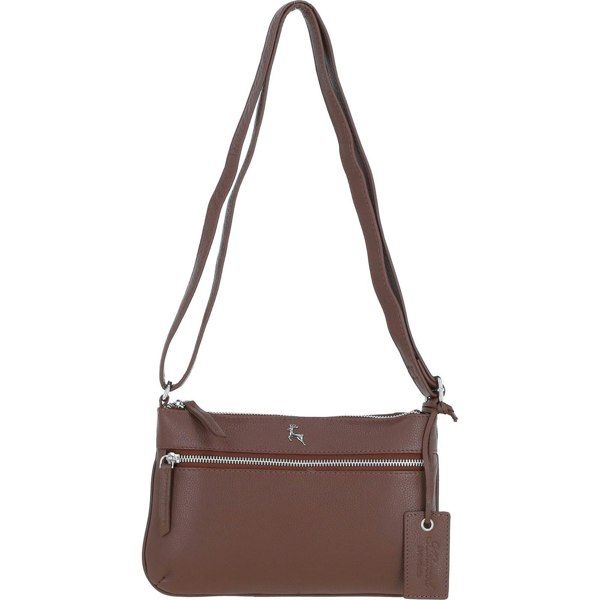 'Swansea' Real Leather Crossbody Bag: swansea