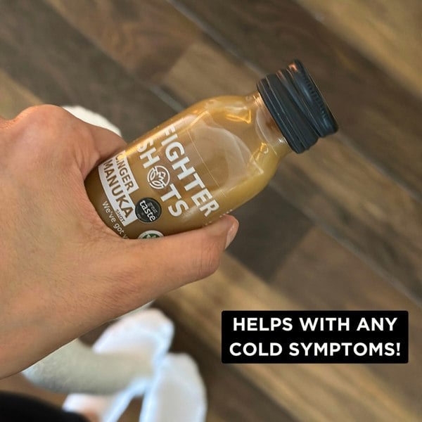 Fighter Shots Ginger + Manuka Honey 6 or 12x 60ml