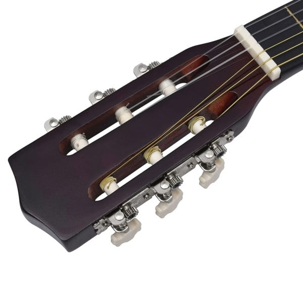 Berkfield 8 Piece Classical Guitar Children Beginner Set 1/2 34"