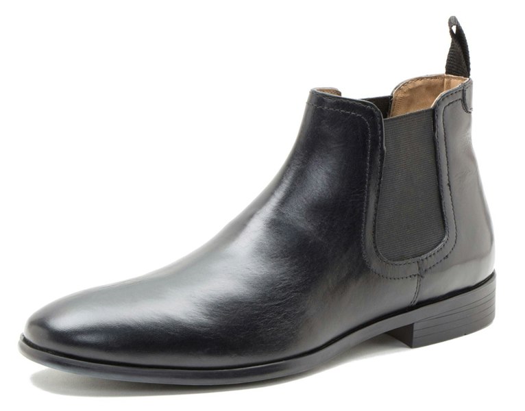 Thomas Crick Red Tape Crick Beeston Casual Formal Mens Leather Pull On Chelsea Boots