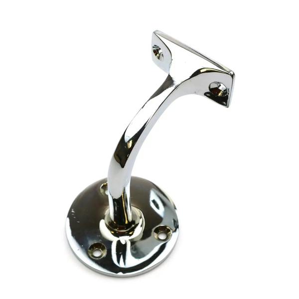 Chrome Plated Handrail Bracket 80mm