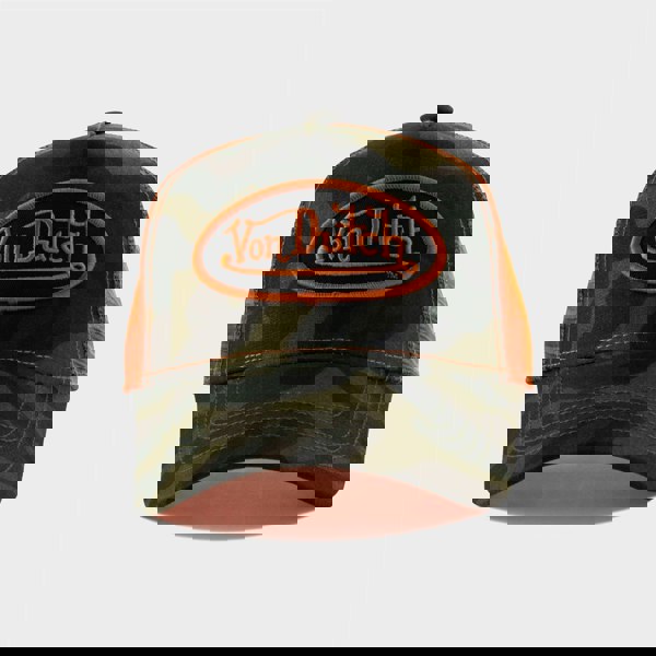 Von Dutch Multi Trucker Cotton Camo Caps