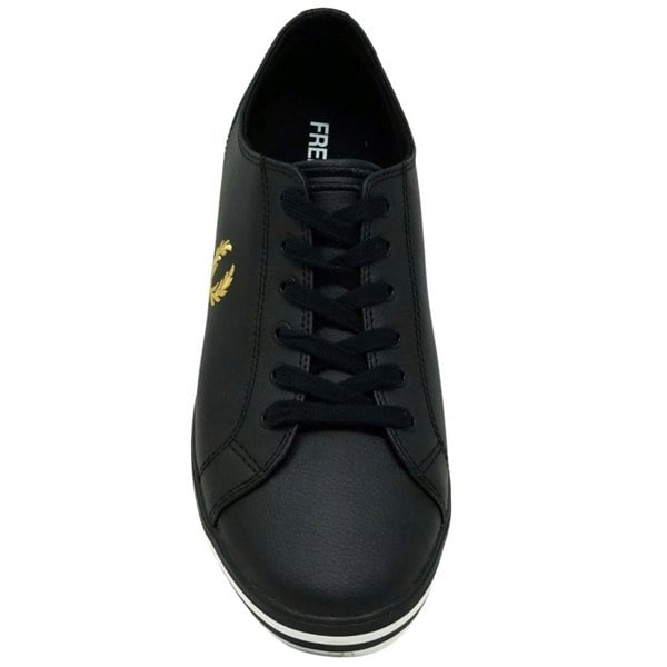 Fred Perry Kingston Leather Men's Trainers - Black