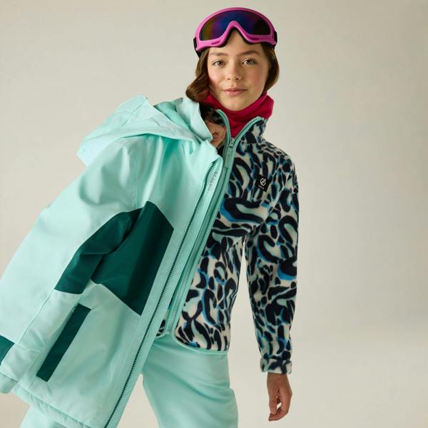 Dare 2B Childrens/Kids Rip It Ski Jacket - Water Ballet/Mediterranea - 