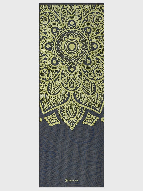 Gaiam Premium Sundial Layers Yoga Mat 6mm