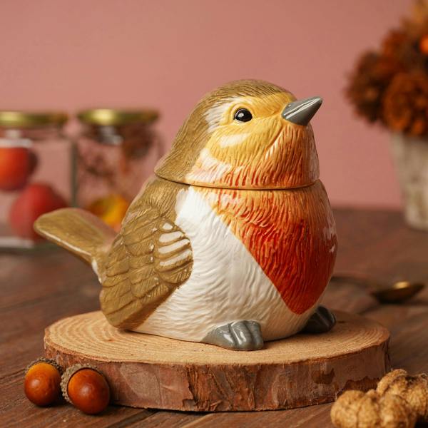 Country Living Robin Storage Jar