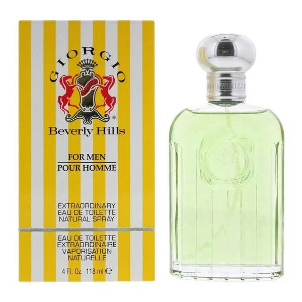 Giorgio Beverly Hills Pour Homme 118ml Eau De Toilette EDT Spray For Him