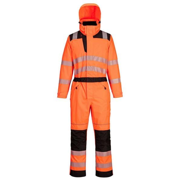 PW3 Hi-Vis Rain Coverall Portwest