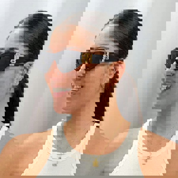 Balenciaga Sunglasses BB0095S 001 Black Grey