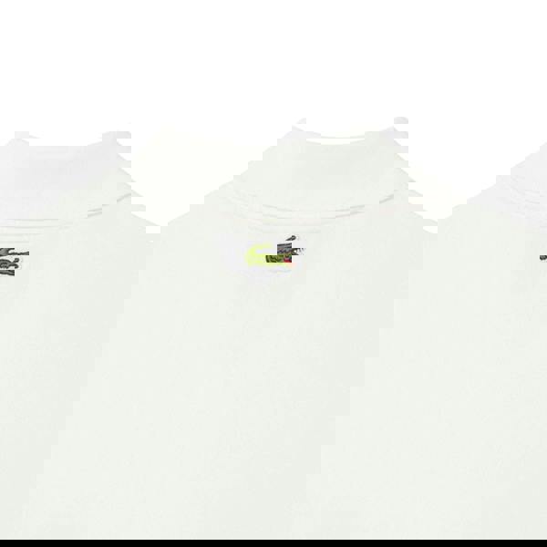 Lacoste Mens L.12.12 Printed Classic Polo Shirt - Cream - 