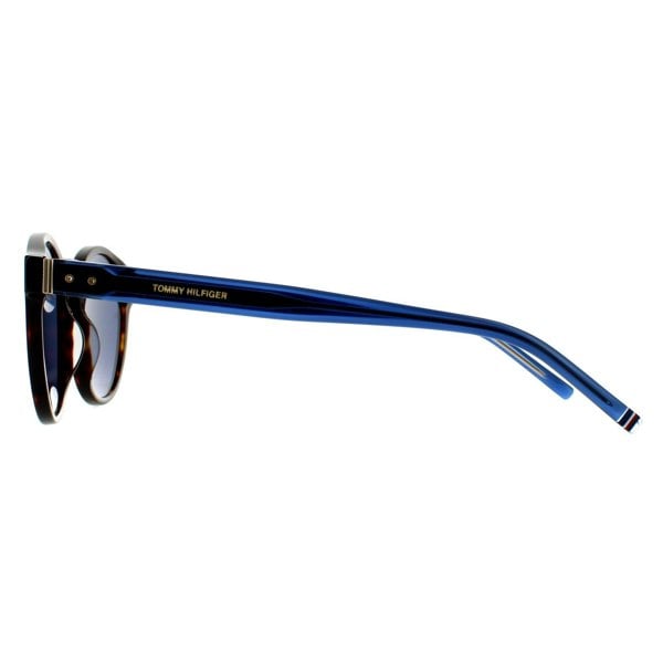 Tommy Hilfiger Sunglasses TH 1795/S 086 K1 Havana Blue Gold Mirror