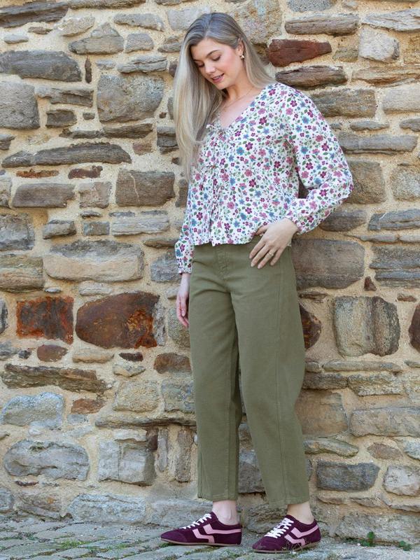 Kite Womens Organic Clover Badbury Twill Blouse