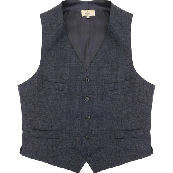 Hackett Men's Hackett, Mayfair Travel Check R in Midnight