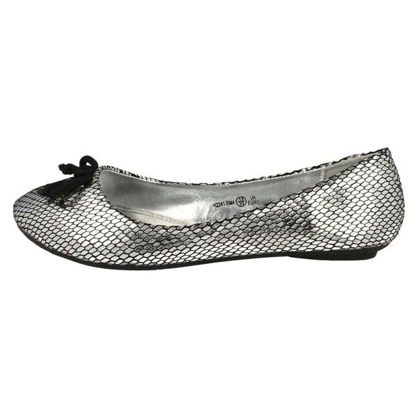 Cutie Girls Cutie Bow Detail Ballet Shoes H2241