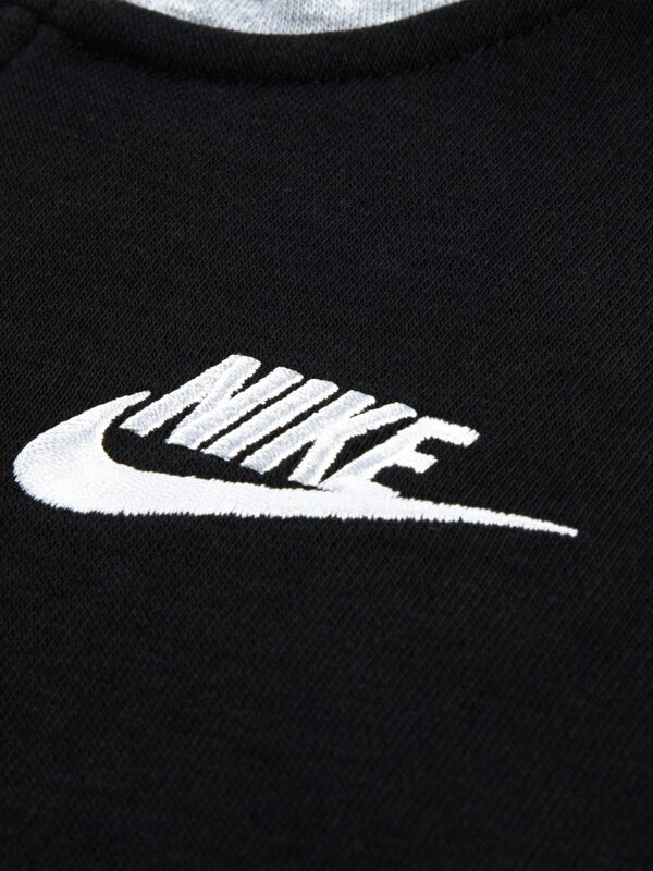 Nike Boys Lifestyle Hoody Tracksuit in Black