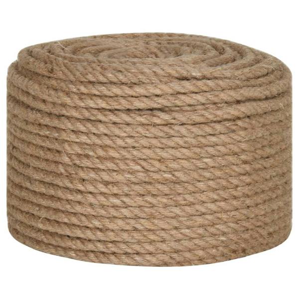 Berkfield Jute Rope 50 m Long 10 mm Thick