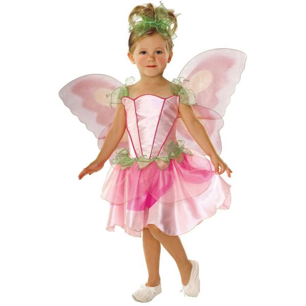 Bristol Novelty Girls Fairy Costume - Pink - 