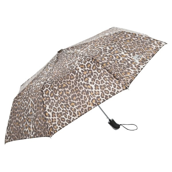 Trespass Maggiemay Automatic Umbrella - Leopard Print