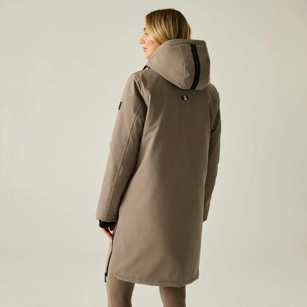 Regatta Womens/Ladies Waterproof Insulated Jacket - Mocha/Light Vanilla - 