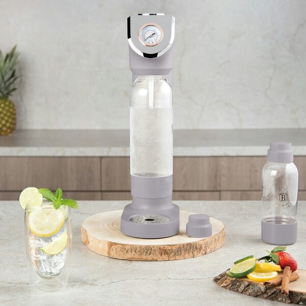 Berlinger Haus Soda maker with 2bottles and barometer Berlinger Haus BH8558