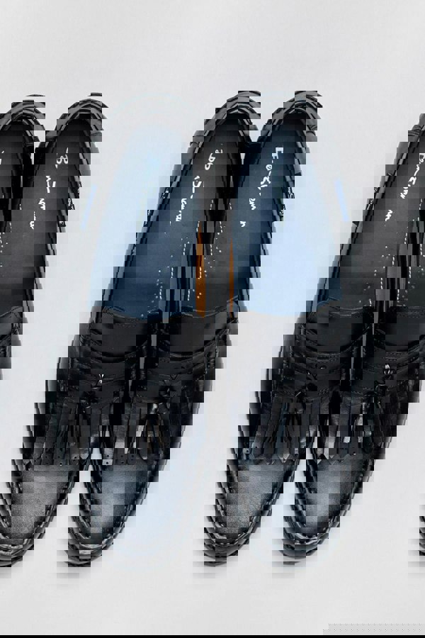 Ben Sherman Buster Leather Men's Black Loafers