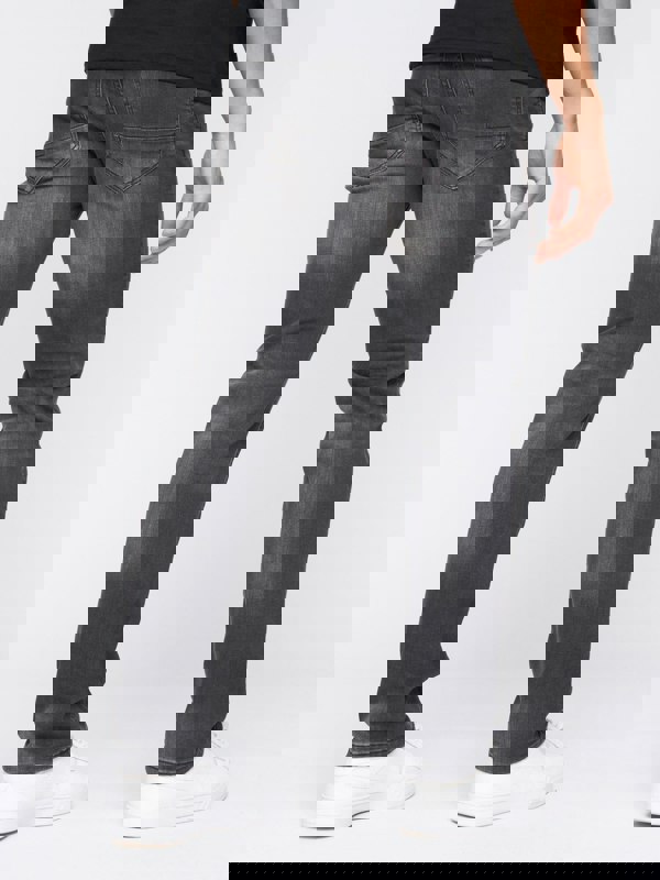 Crosshatch Svelte Slim Fit Stretch Jeans Grey Wash
