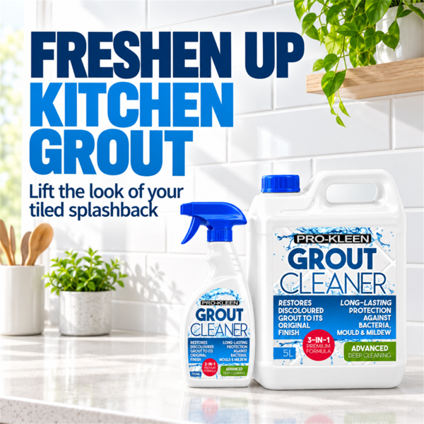 ProKleen 15L + 750ml Pro-Kleen Tile Grout Cleaner Restorer Reviver for Kitchen and Bathroom