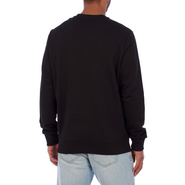 Diesel Tone On Logo Cotton Sweatshirt Jumper - Black