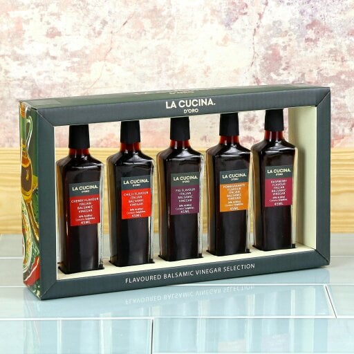 Flavoured Italian Balsamic Vinegar Gift Set