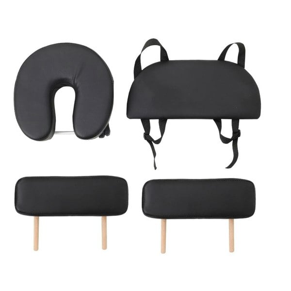 Leather Upholstered Adjustable Massage Bed Bedroom Furniture Living and Home