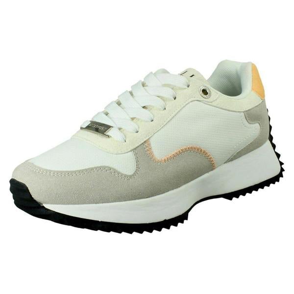 Elle Sport Ladies Elle Sport Slight Wedge Lace Up Trainers F7347