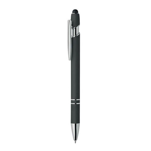 MidOcean Siparo Recycled Aluminium Stylus Pen - Black - 