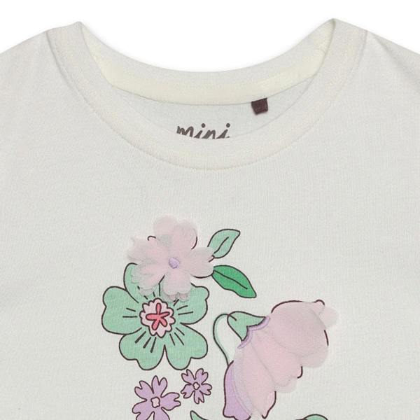 Mini Cuddles Baby Girls 3pk Floral Printed Tops, Multicolour