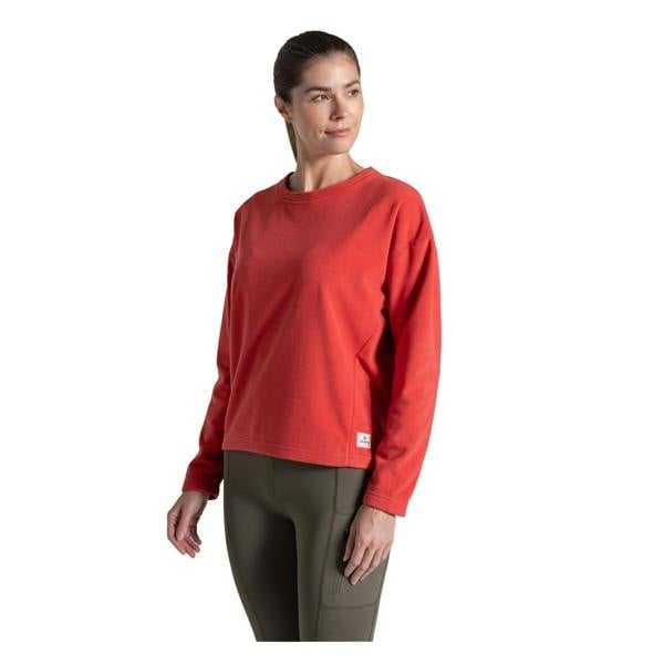 Craghoppers Womens/Ladies Miska Sweatshirt - Compote Red - 
