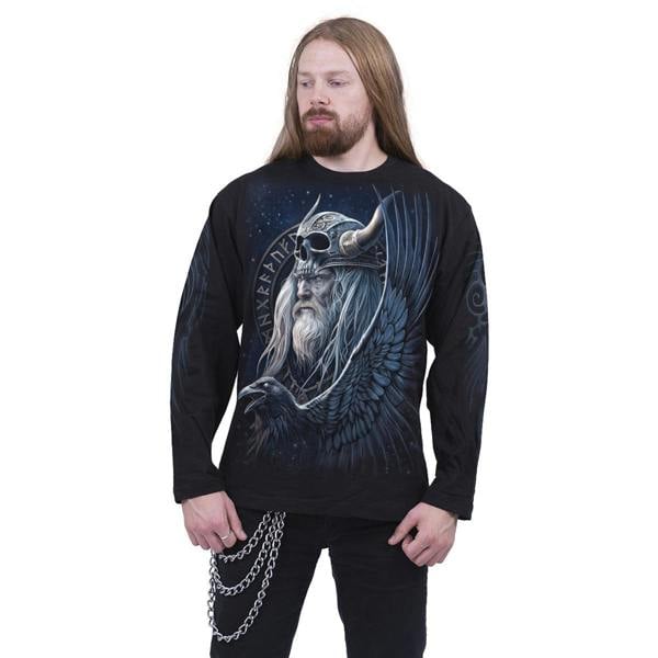 Spiral Direct ODIN'S WARRIOR - Longsleeve T-Shirt Black