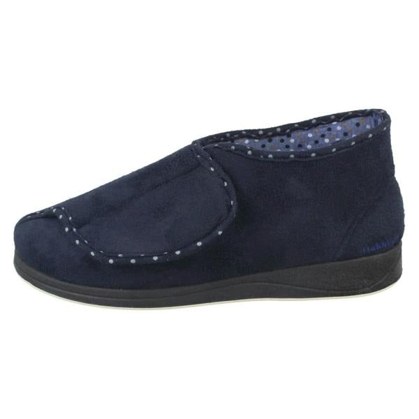 Padders Ladies Padders Wide Fitting Boot Style Slippers Cherish