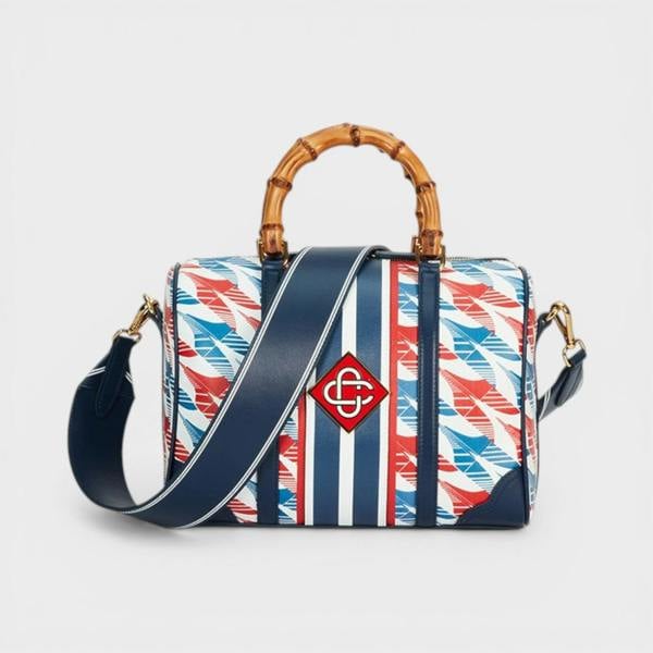 Casablanca Mini Weekender Red White Blue Black