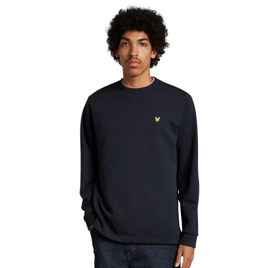 Lyle & Scott Oversized Crewneck Dark Navy Jumper