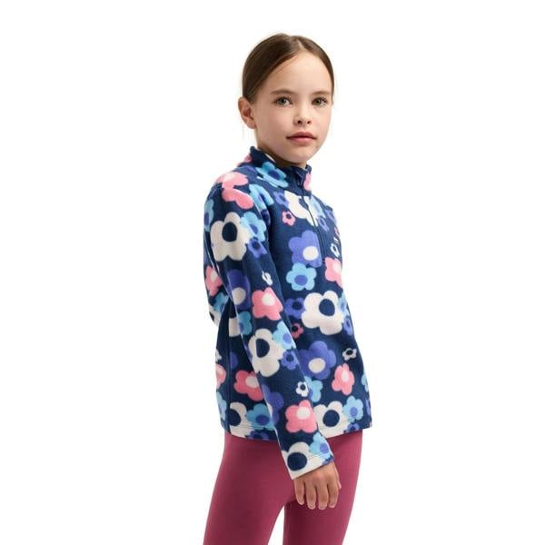 Trespass Childrens/Kids Melsa AT200 Fleece Jacket - Navy Peony - 